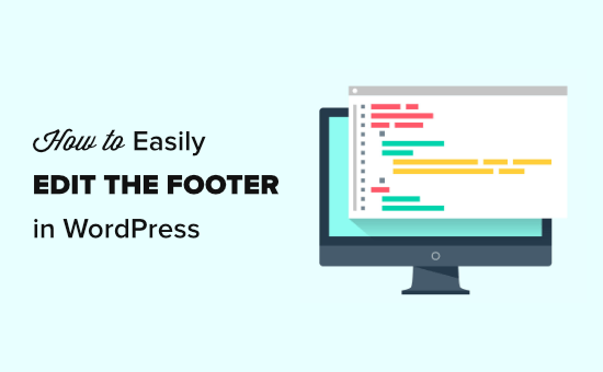 edit footer in wordpress