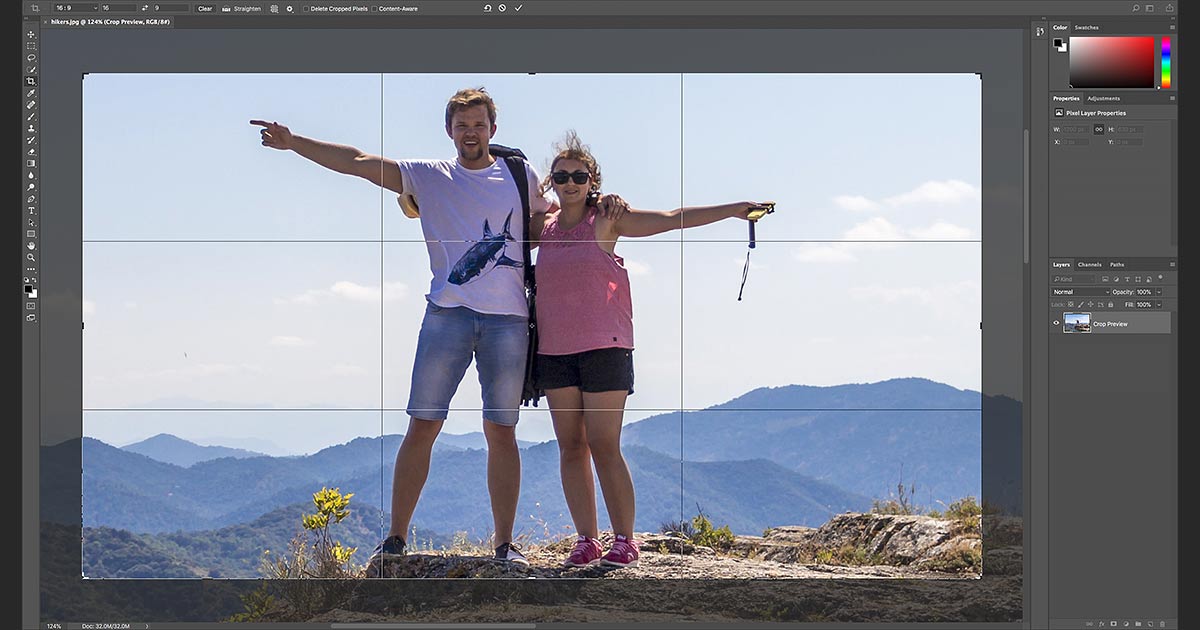 How to Crop Images in Photoshop