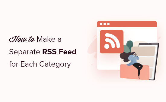 make separate rss feed for each category og