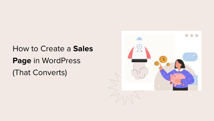 create sales page in wordpress og