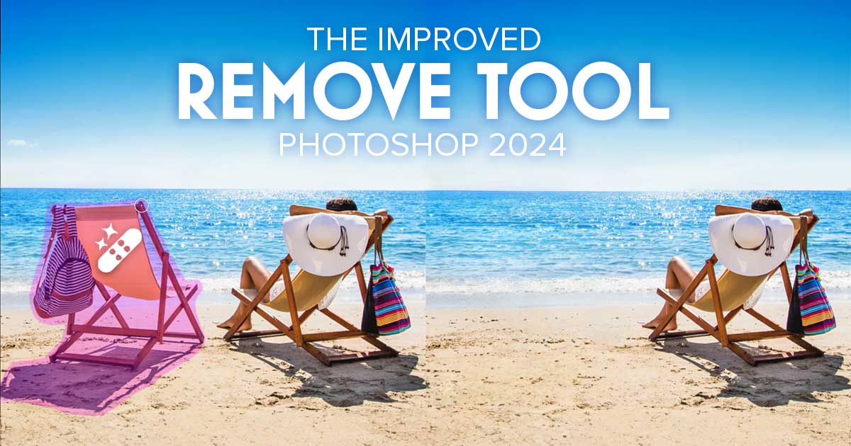 Using the Improved Remove Tool in Photoshop 2024
