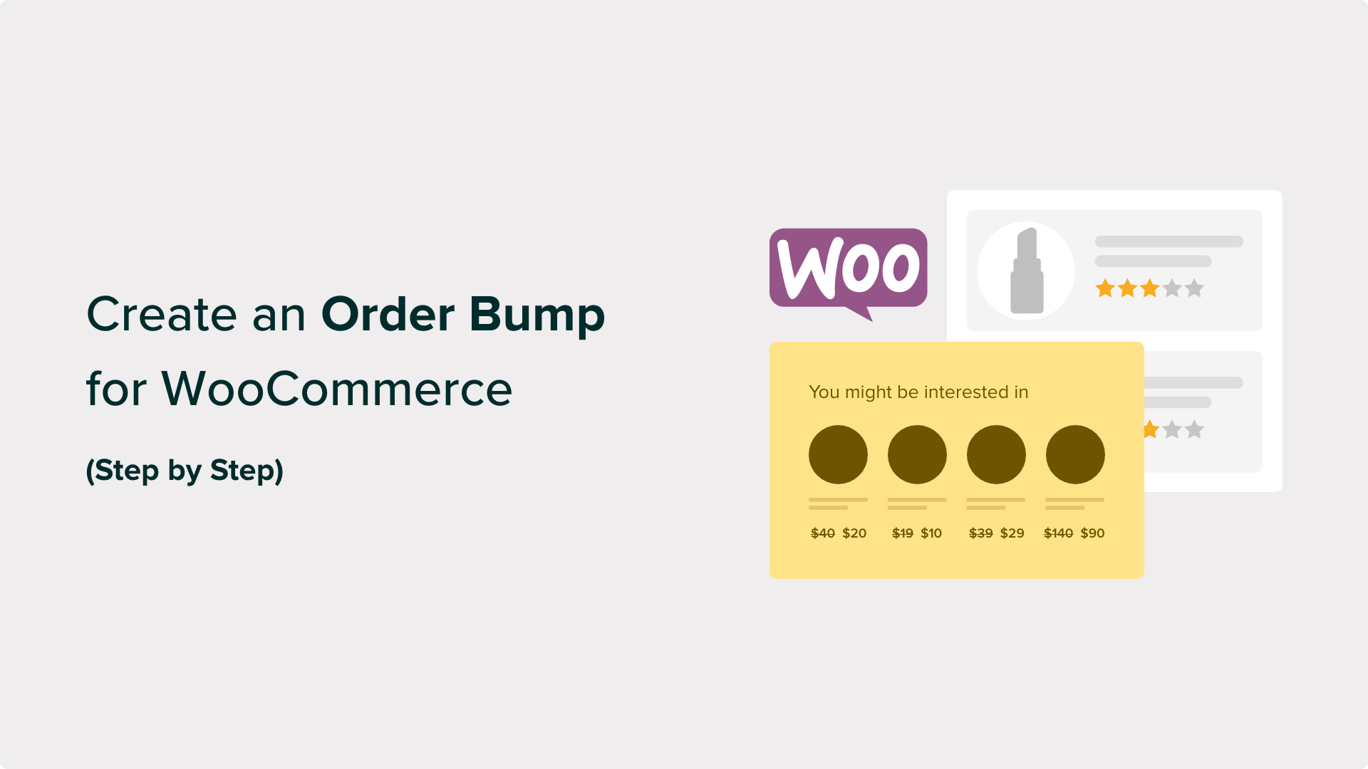 how to create an order bump in woocommerce facebook