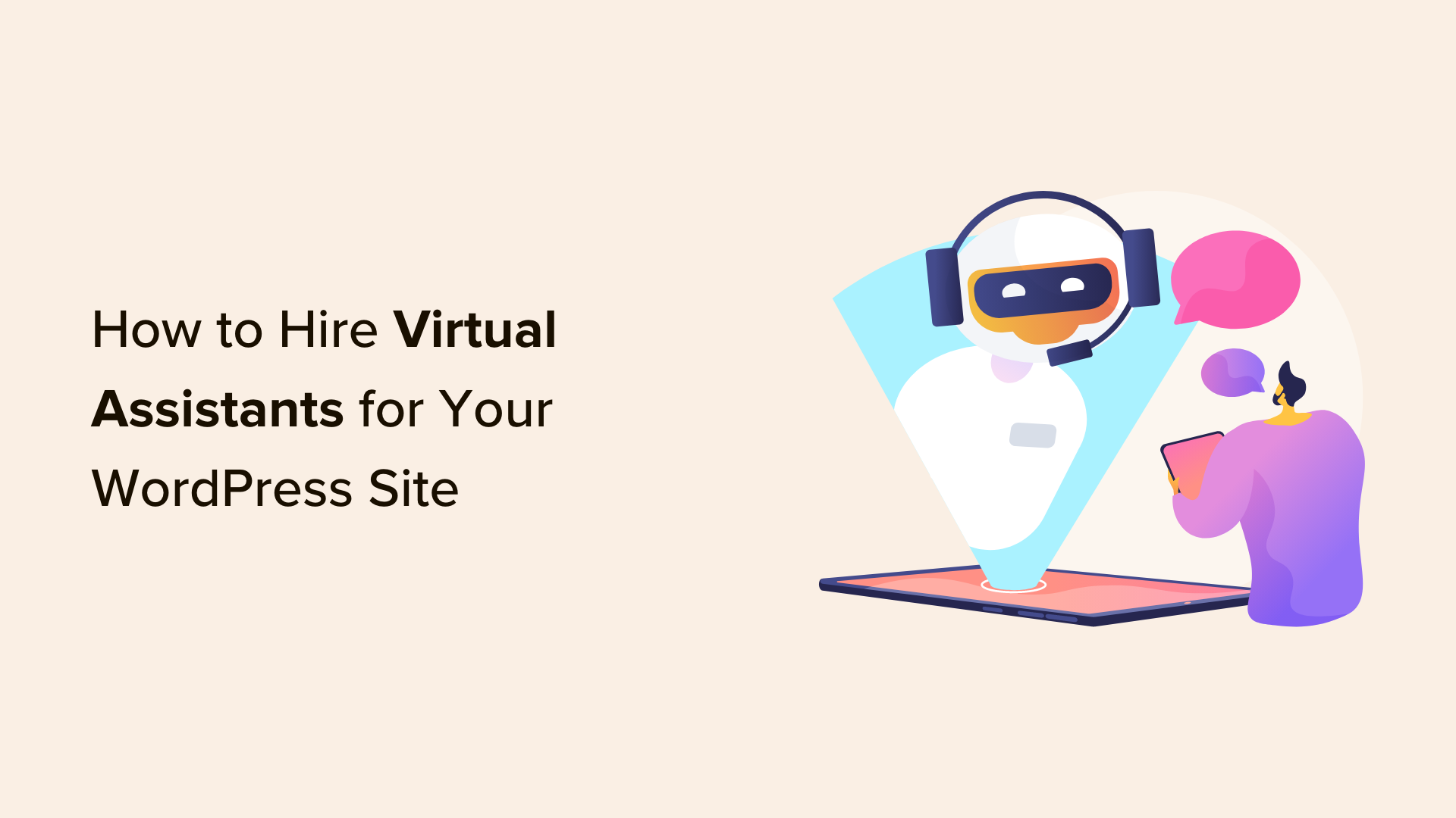 how to hire virtual assistants for your wordpress site facebook