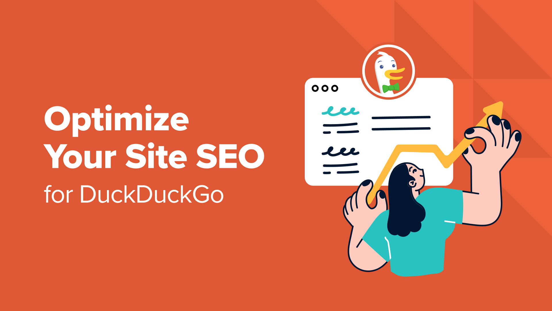 optimize your site seo for duckduckgo facebook