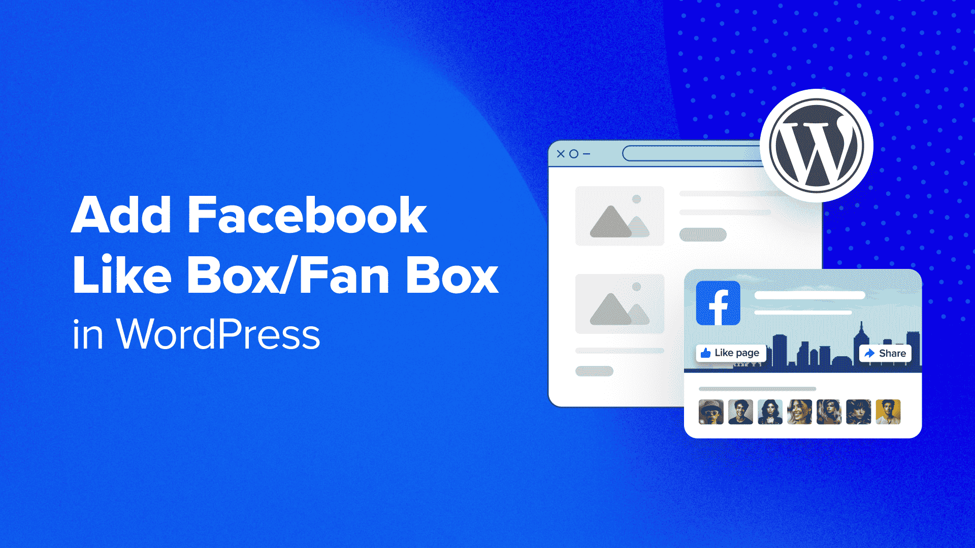 add facebook like box fan box in wordpress facebook