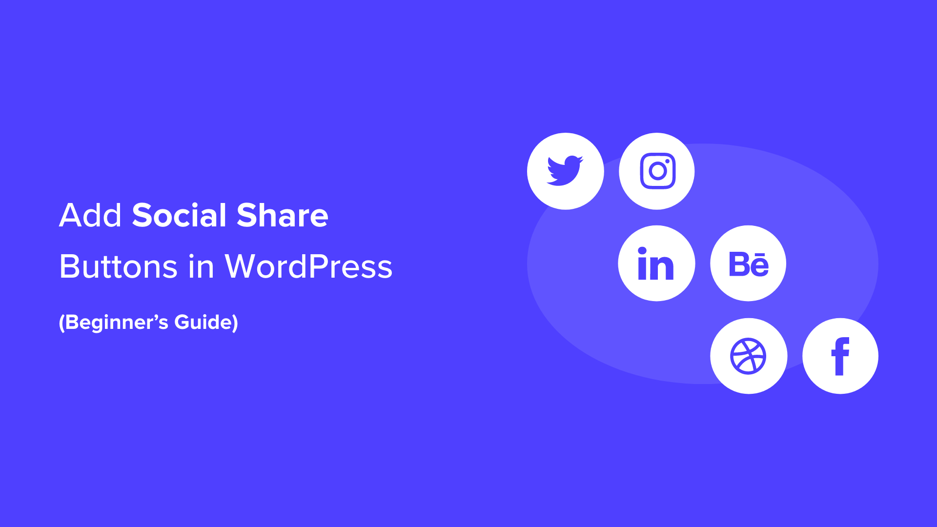 how to add social share buttons in wordpress facebook