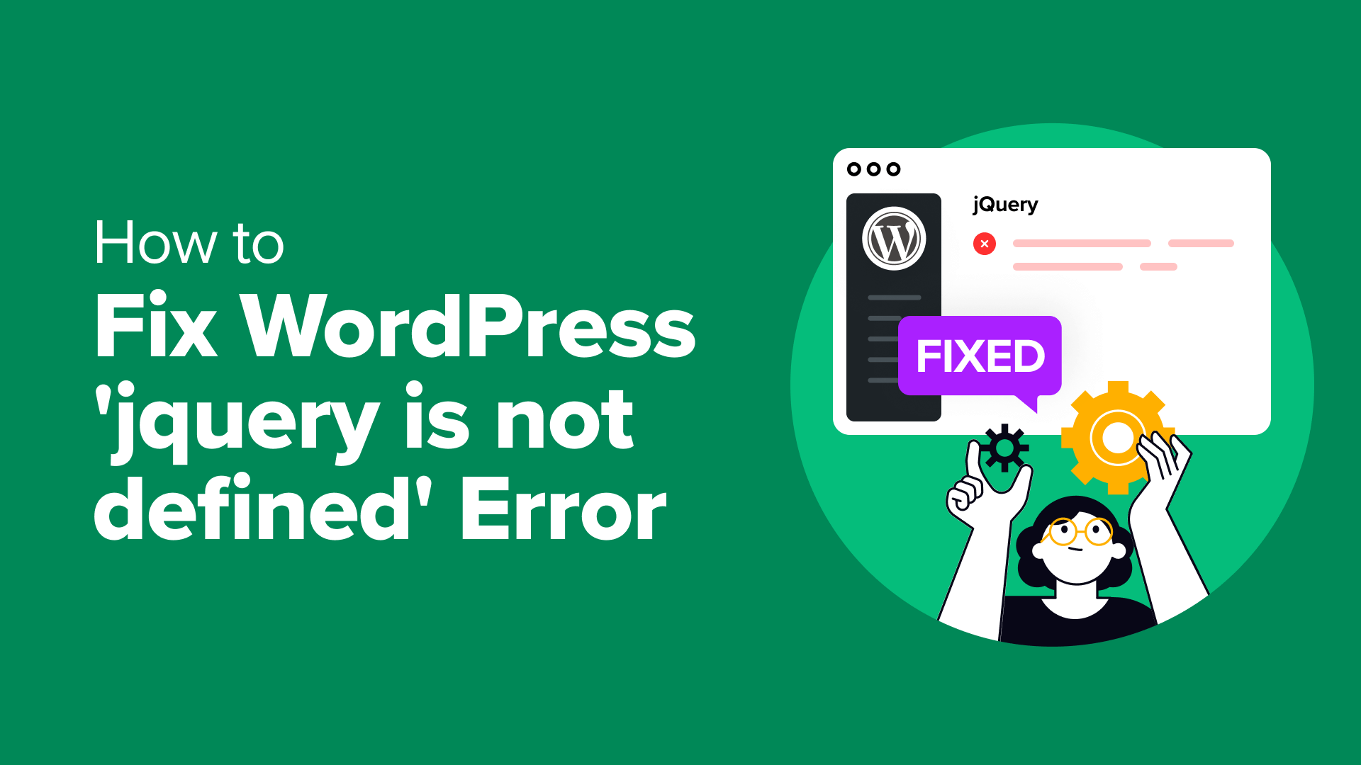 fix wordpress jquery is not defined error og