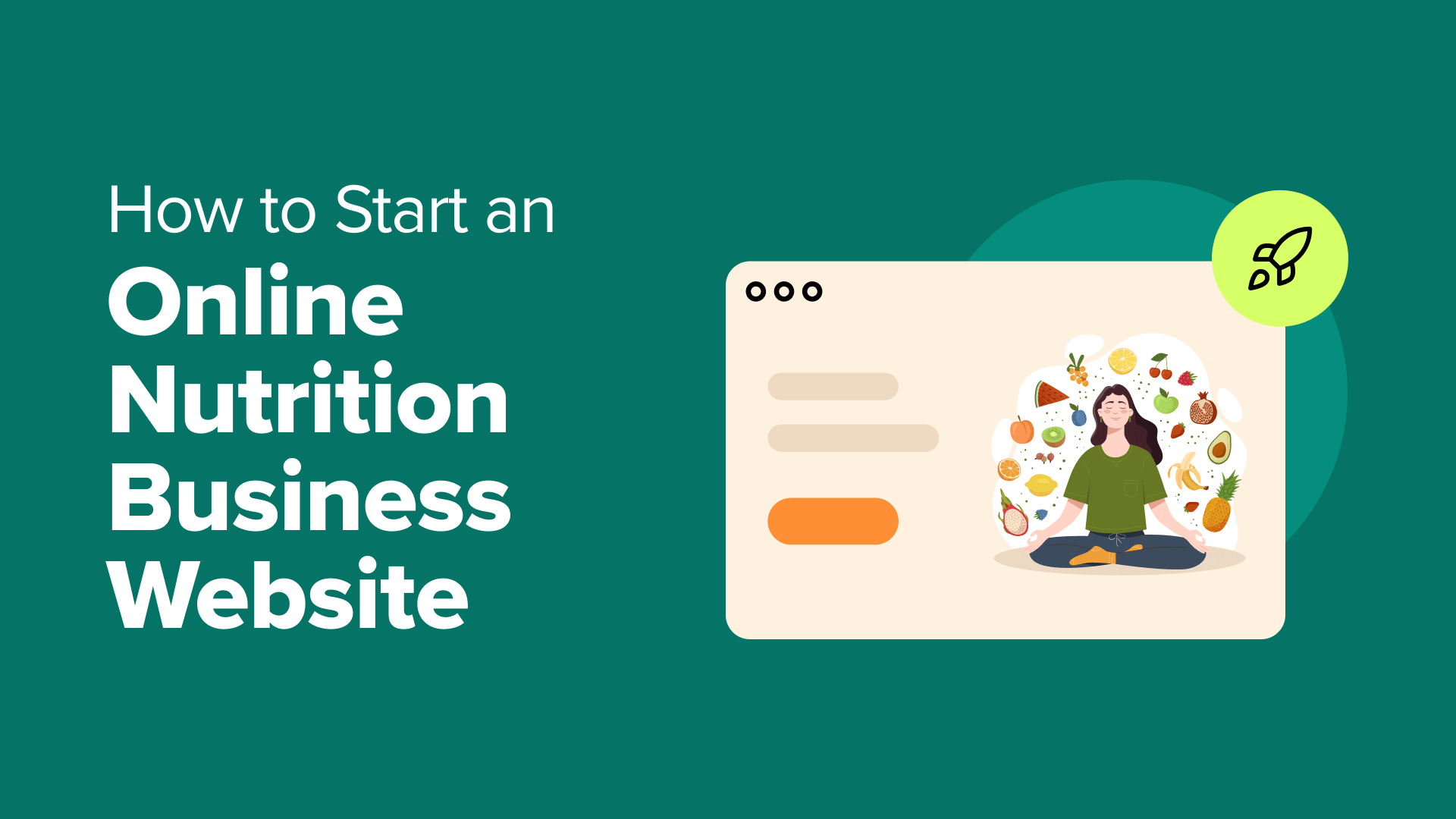 start an online nutrition business website og