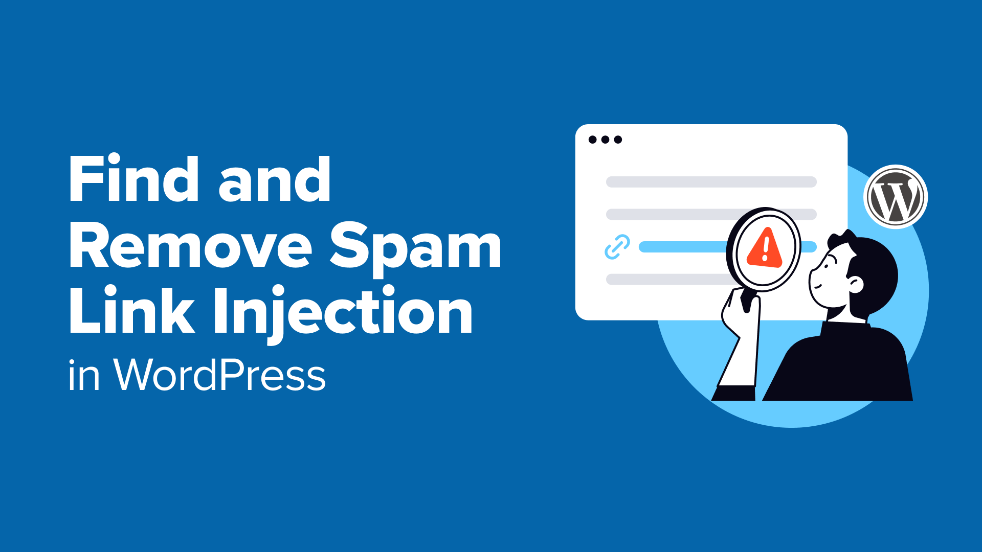 find and remove spam link injection og